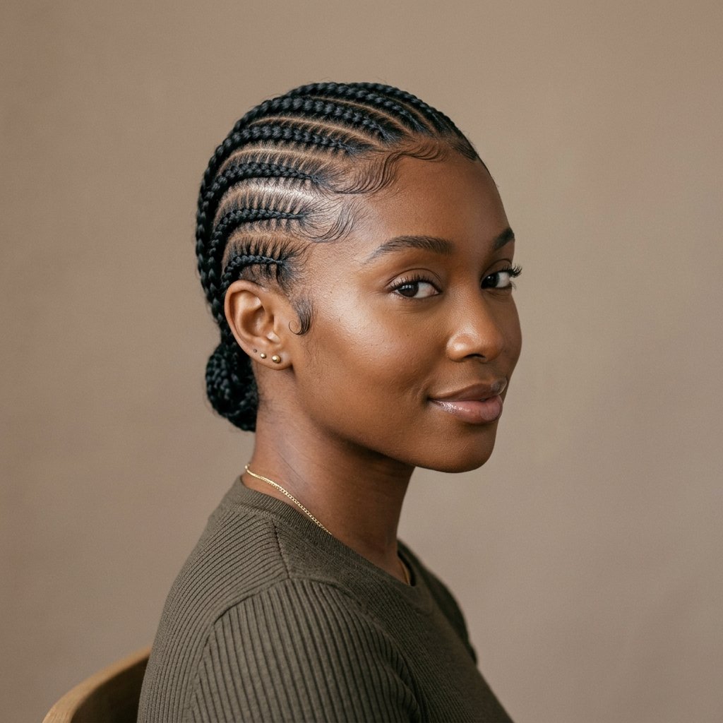 Cornrow Braids Hairstyles with Braids