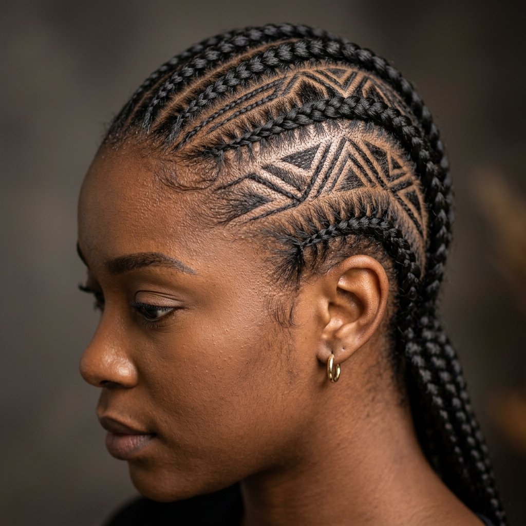 All Back Cornrows Hairstyles Ideas 30 Stunning Looks That Will Absolutely Transform Your Style 10 All Back Cornrows with Parting Designs Hairstyles Ideas