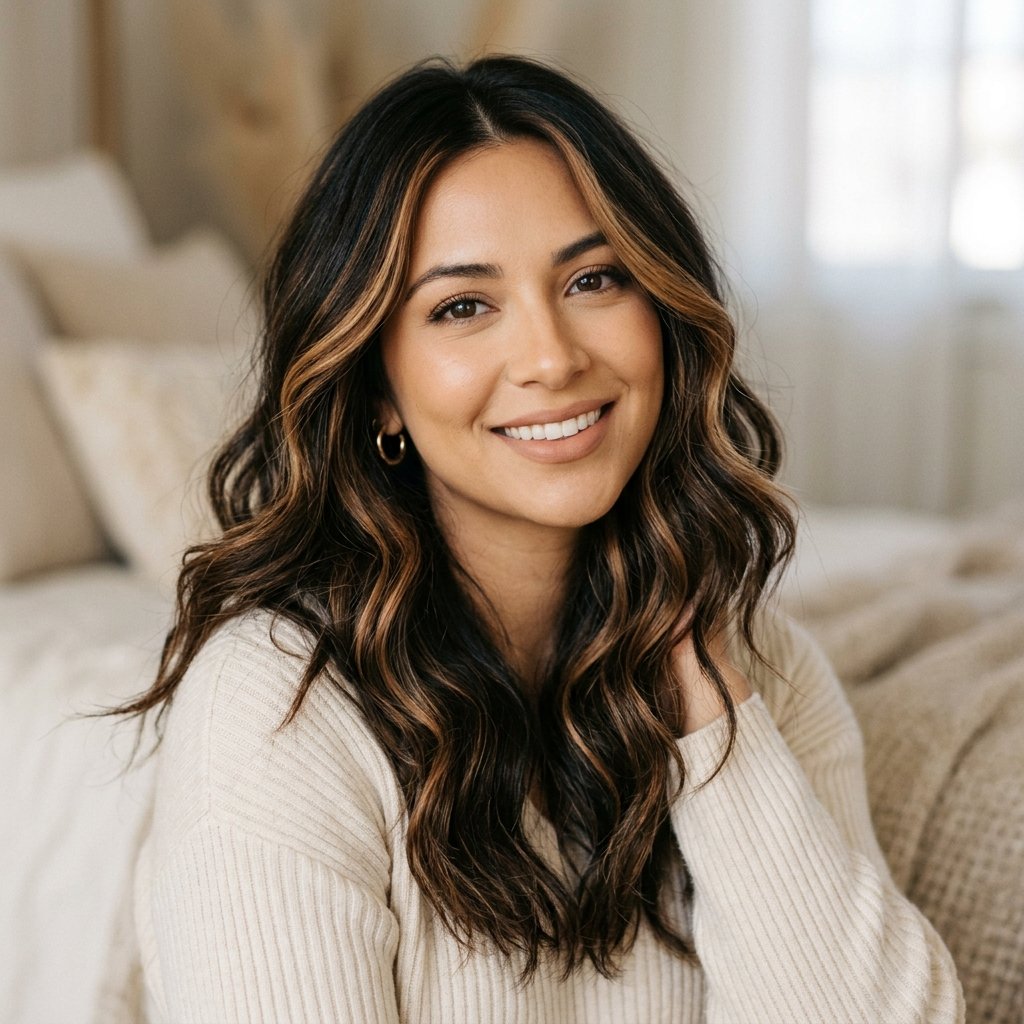 Dark Brown with Highlights Ideas