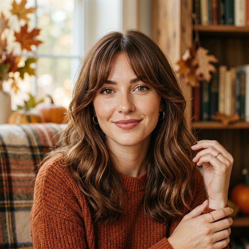 Fall Curtain Bangs Ideas
