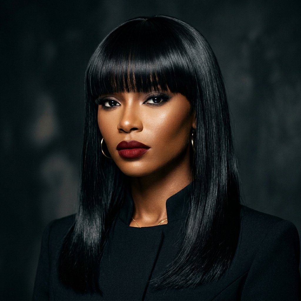 Frontal Hairstyles: 30 Stunning Flawless Ideas to Transform Your Entire Look 6 Frontal Hairstyles with Bangs