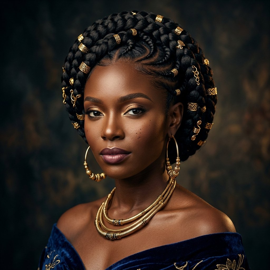 Goddess Braids Hairstyles with Braids