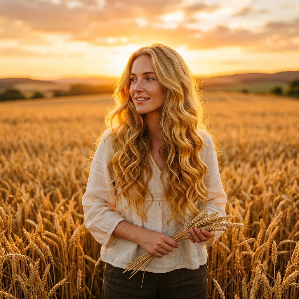 Harvest Gold fall hair colors for blondes