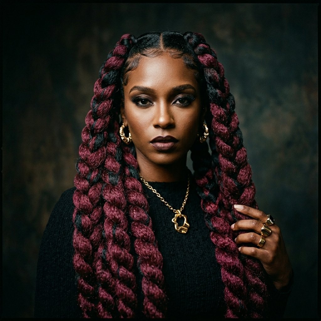 Jumbo hairstyles to do with braids Ideas