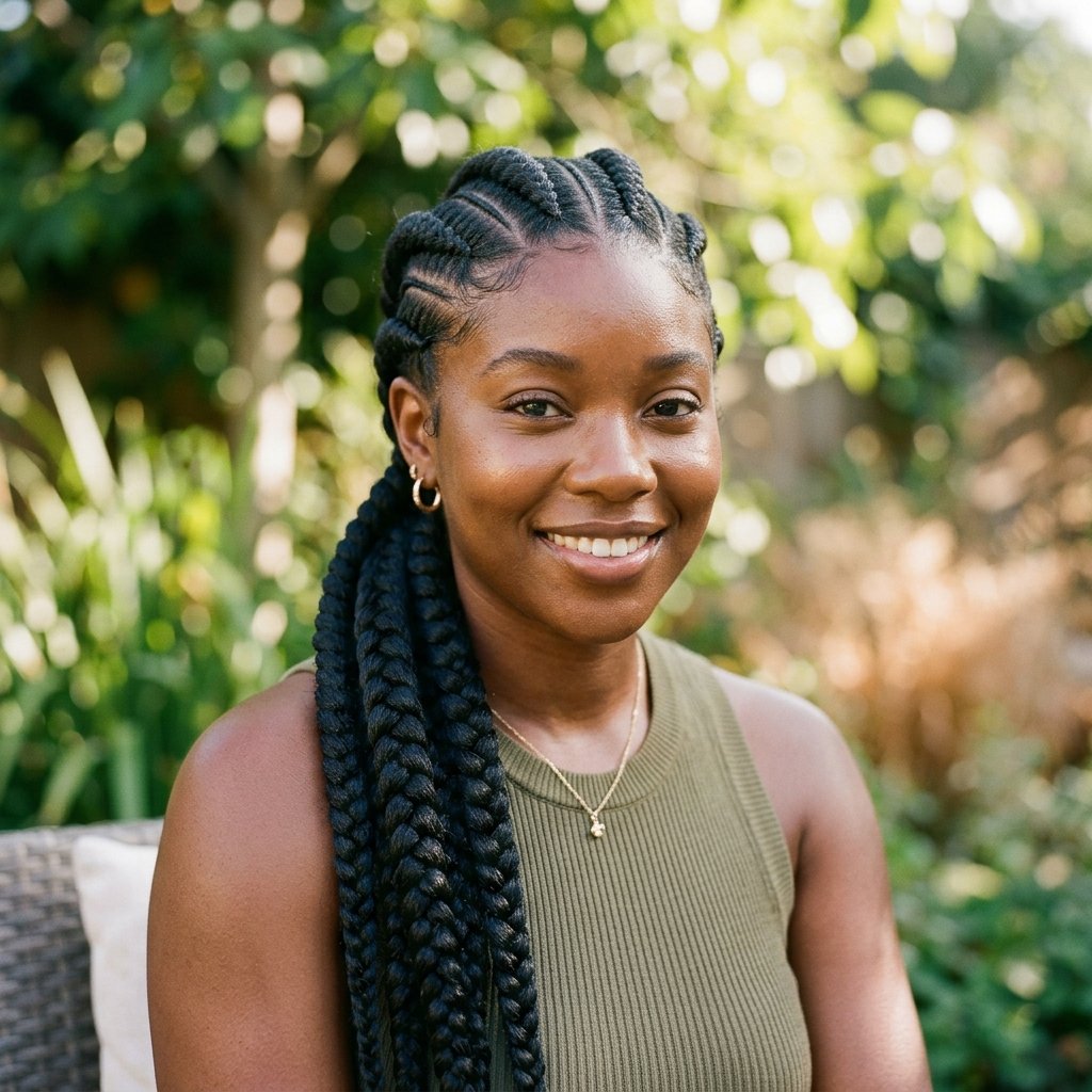 All Back Cornrows Hairstyles Ideas 30 Stunning Looks That Will Absolutely Transform Your Style 3 Jumbo All Back Cornrows Hairstyles Ideas