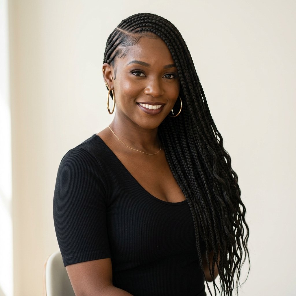 Lemonade Braids Hairstyles with Braids