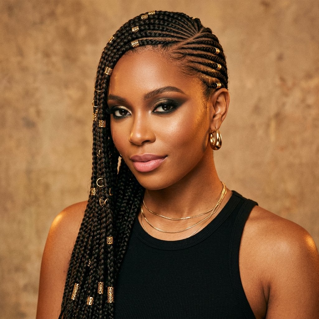 Lemonade hairstyles to do with braids