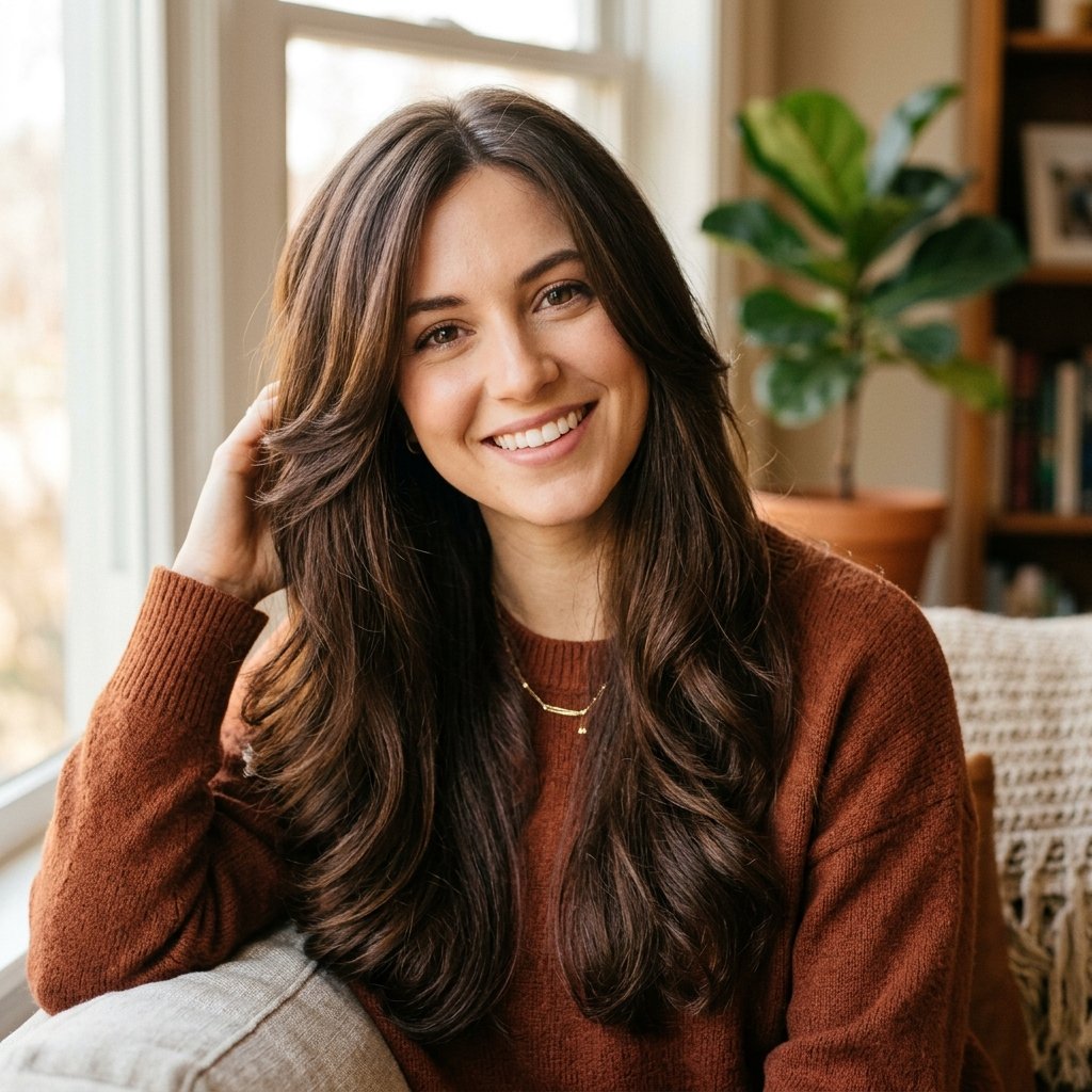 Formal hairstyles for long hair with Face Framing Layers