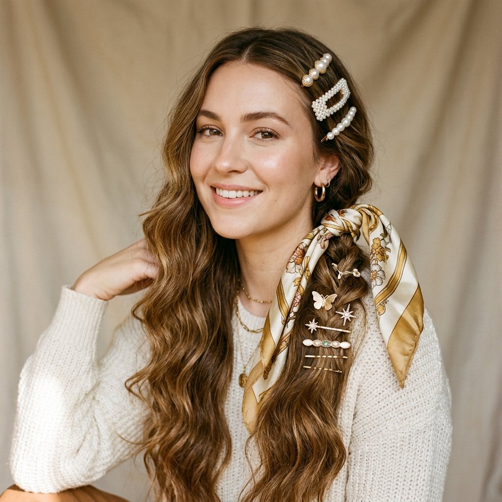 Long Hair with Accessories