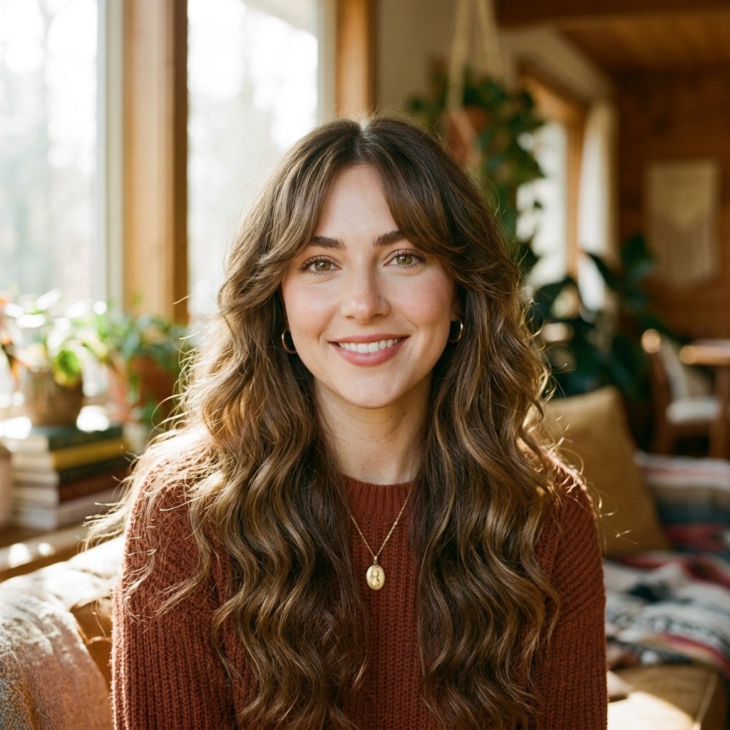 Curtain Bangs formal hairstyles for long hair