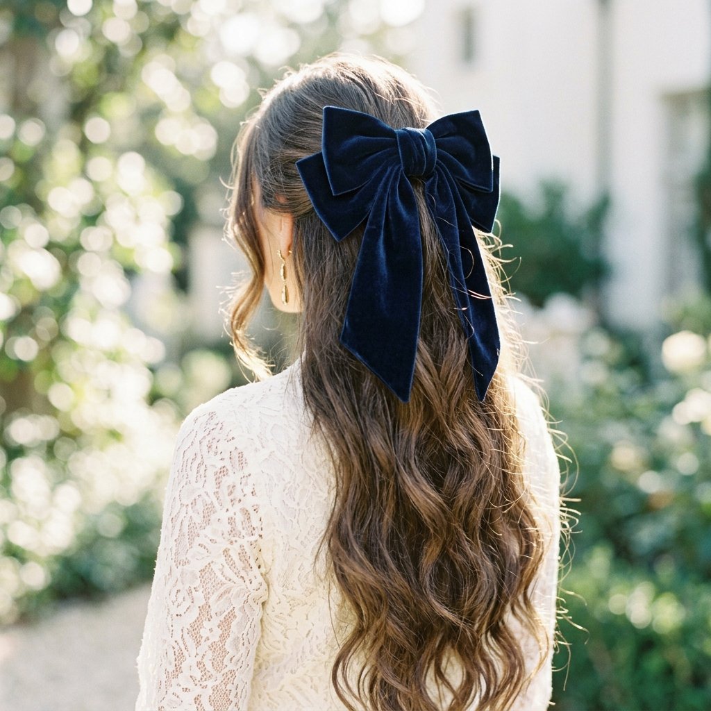 30 Trendy Hairstyles with Bows to Refresh Your Look 12 Bow Hairstyles for Long Hair
