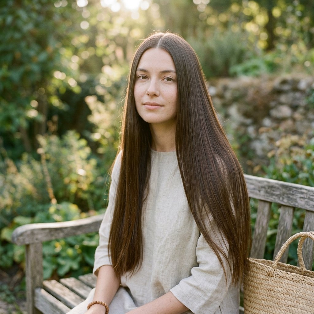 60s Long Straight Hair Ideas