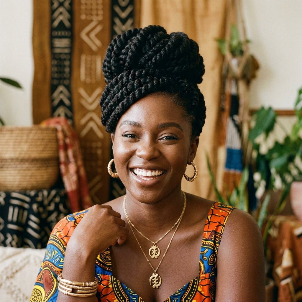 Natural Hair hairstyles to do with braids Ideas
