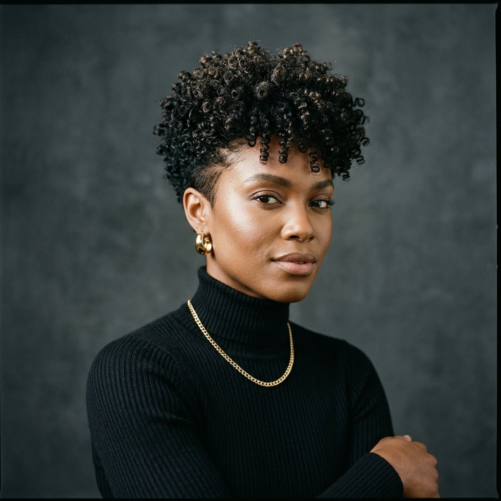 Short Curly Pixie Hairstyles with Curled Hair