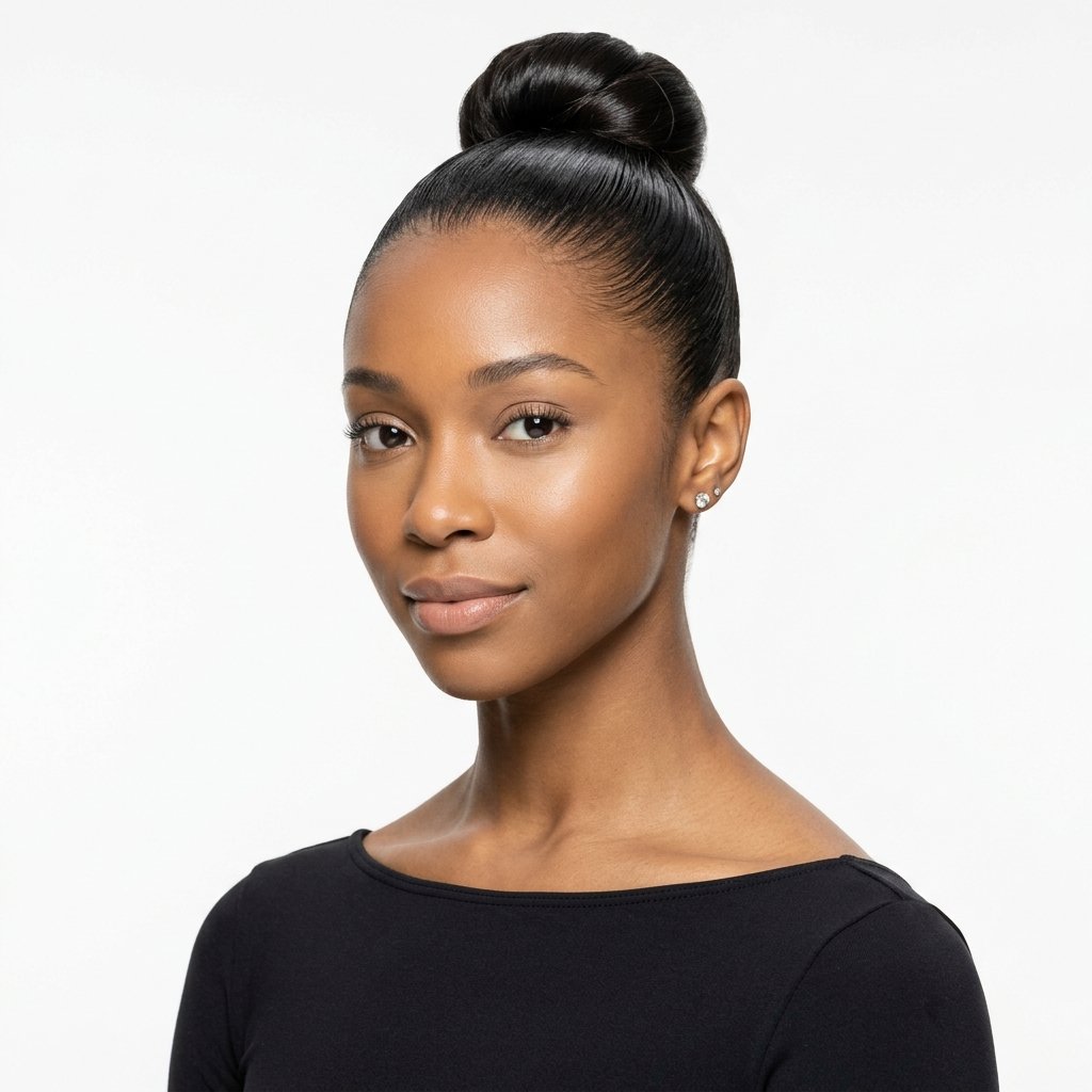 Sleek Ballerina Bun Updo Ideas