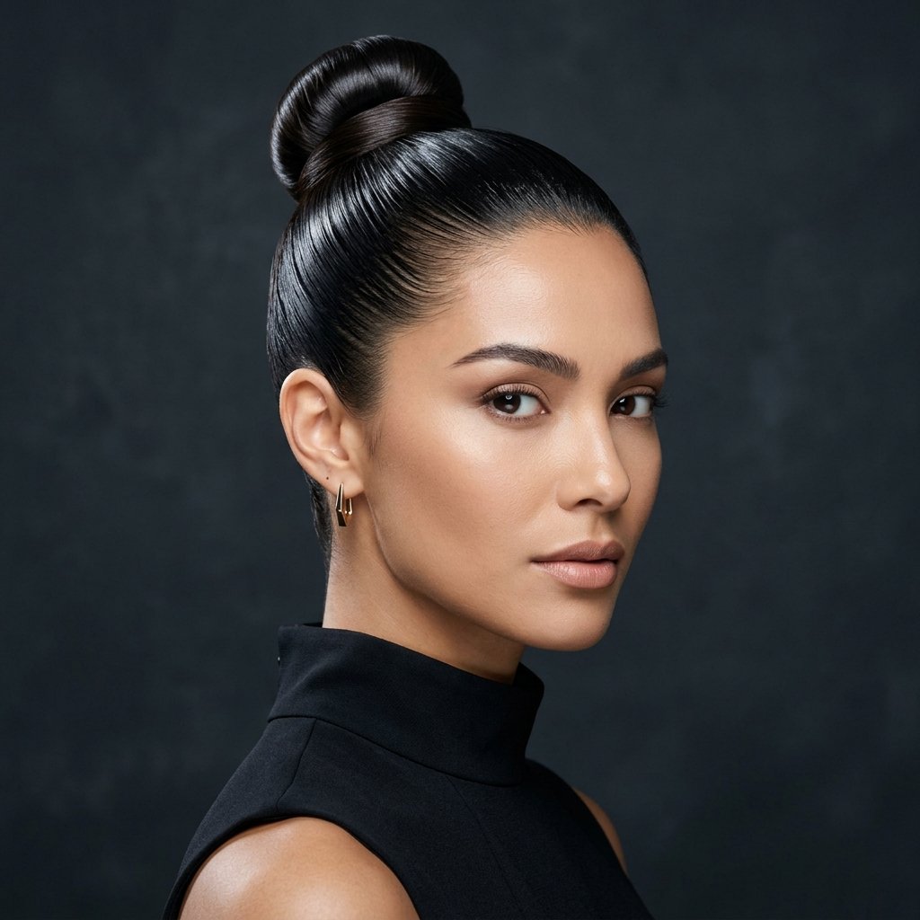 Sleek Bun Hairstyles