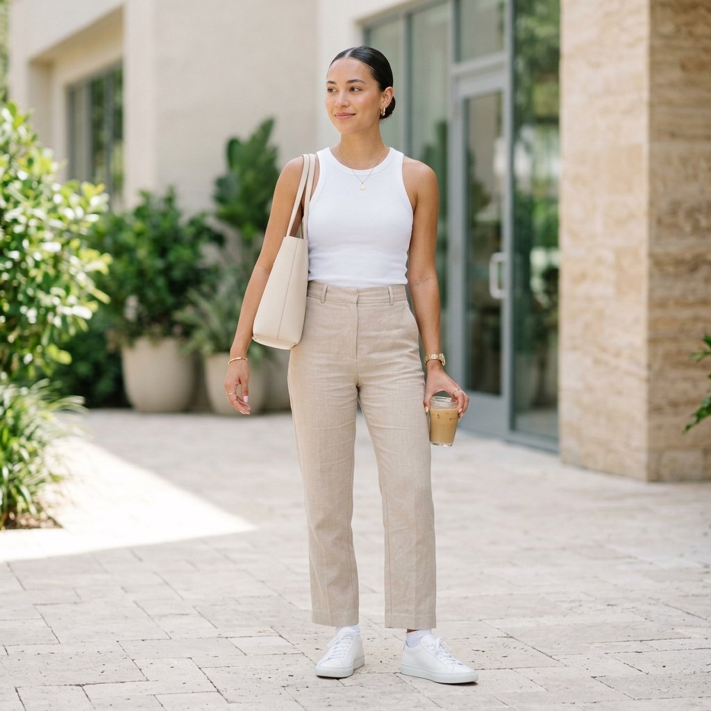 Clean Girl Aesthetic outfit ideas basic