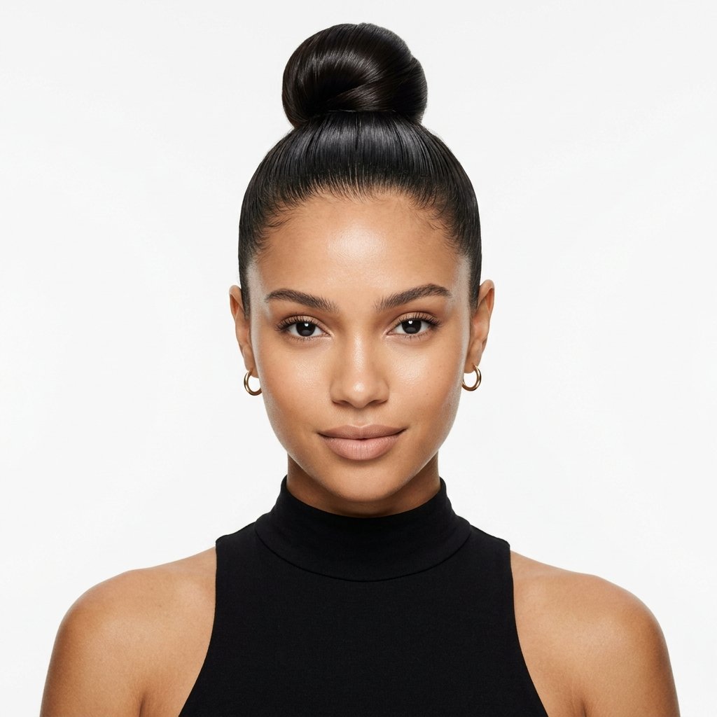 Sleek High Bun Updo Ideas