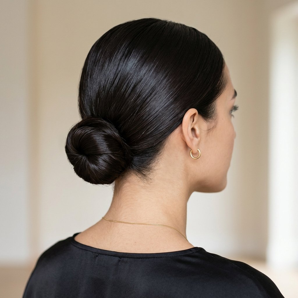 Sleek Low Bun Fall Hair Trends Ideas