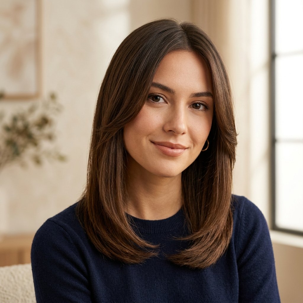 Hairstyles Straight Hair Ideas: 30 Breathtaking Styles Every Woman Needs to Try Now 14 Straight Hair with Face Framing Layers Ideas