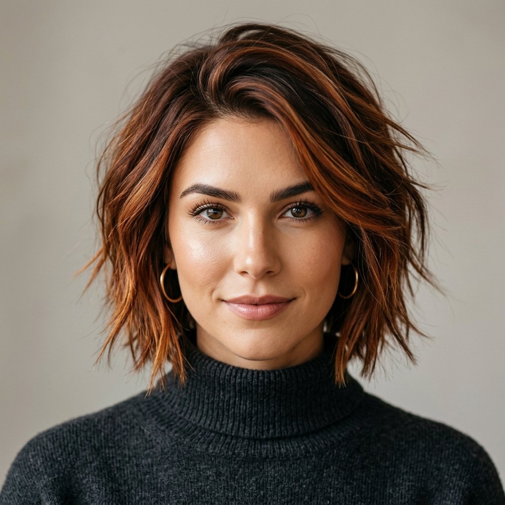 Textured Bob Haircut Ideas