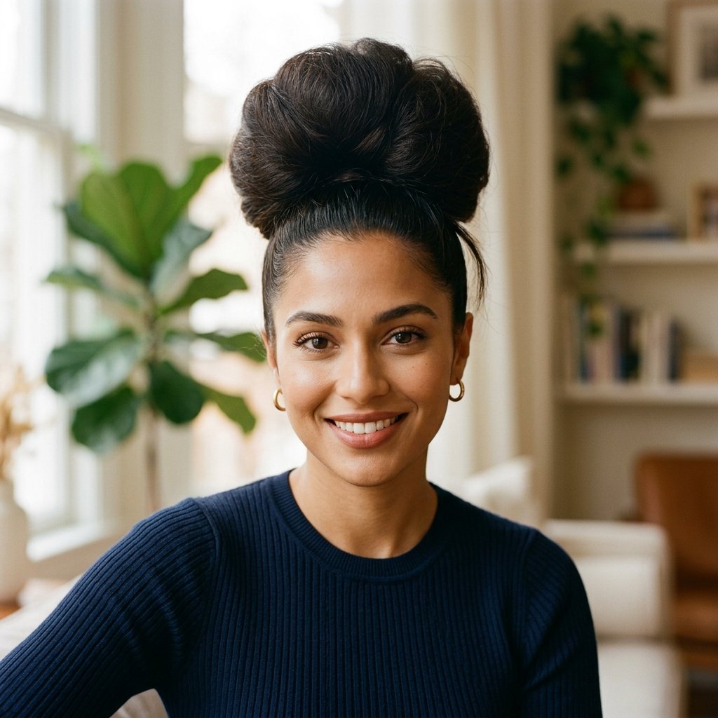 Bun Hairstyles for Thick Hair