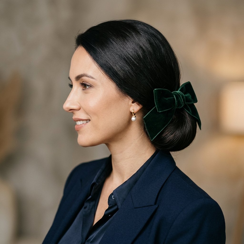 30 Trendy Hairstyles with Bows to Refresh Your Look 29 Bow Hairstyles for Adults