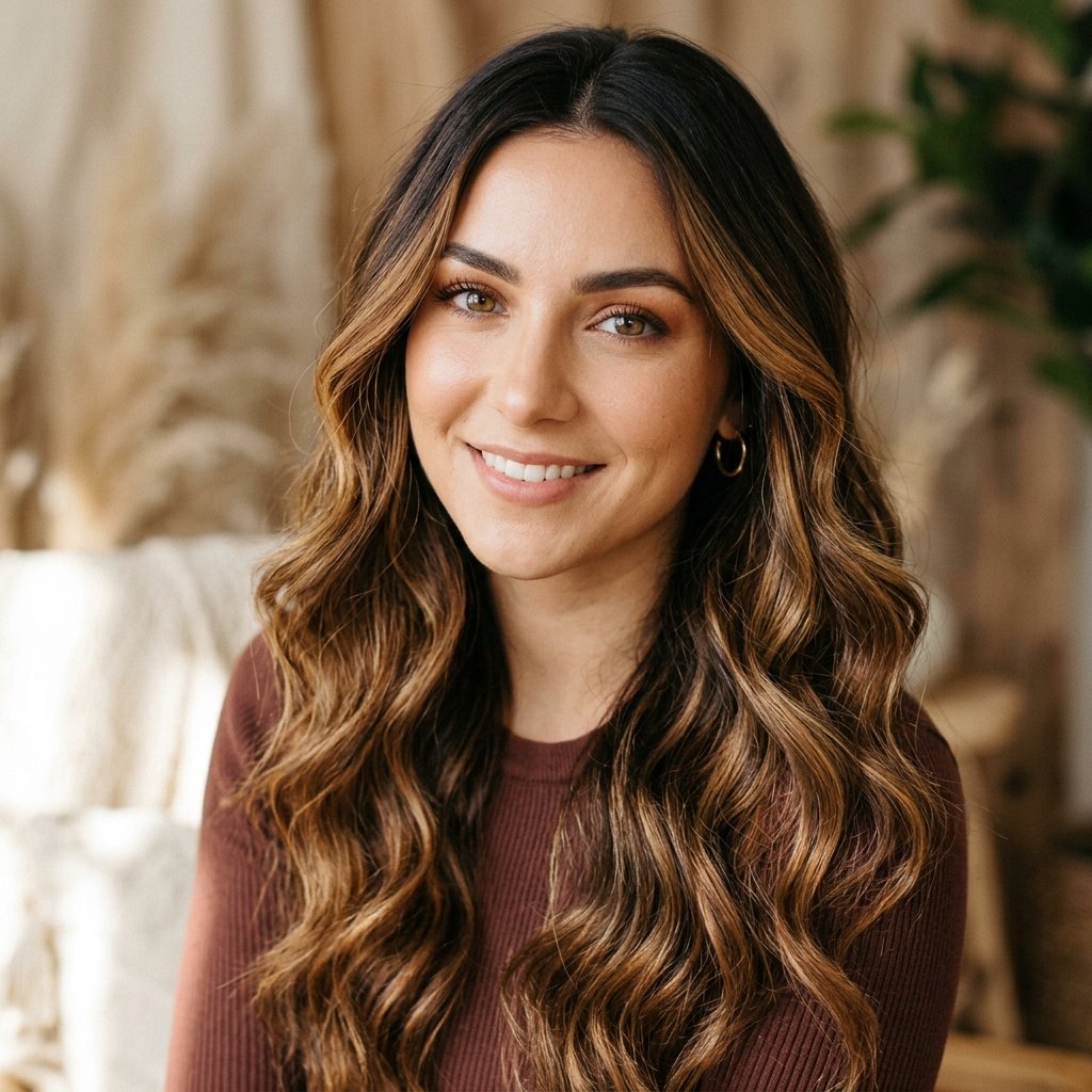 Warm Brunette Balayage Fall Hair Trends Ideas