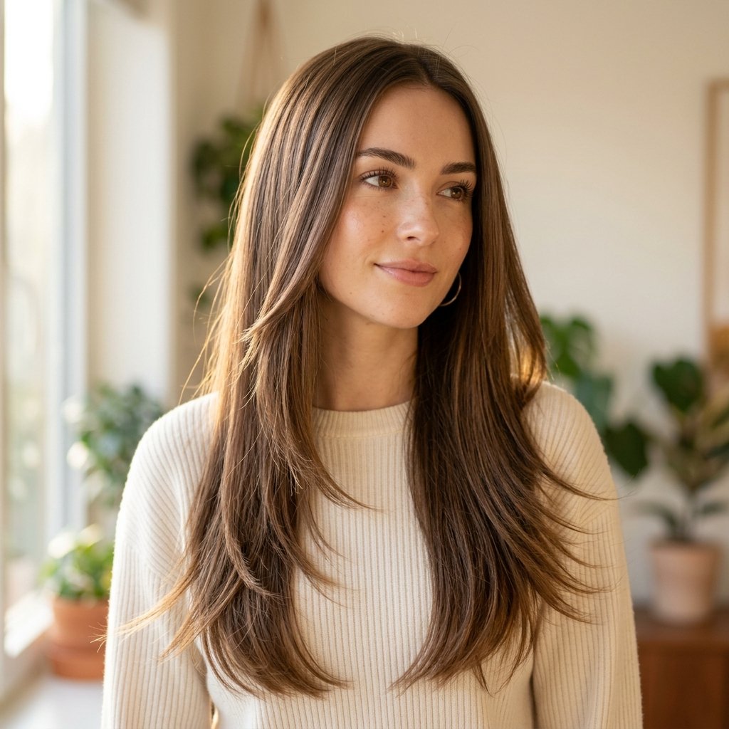 Hairstyles Straight Hair Ideas: 30 Breathtaking Styles Every Woman Needs to Try Now 23 Straight Hair with Wispy Ends Ideas