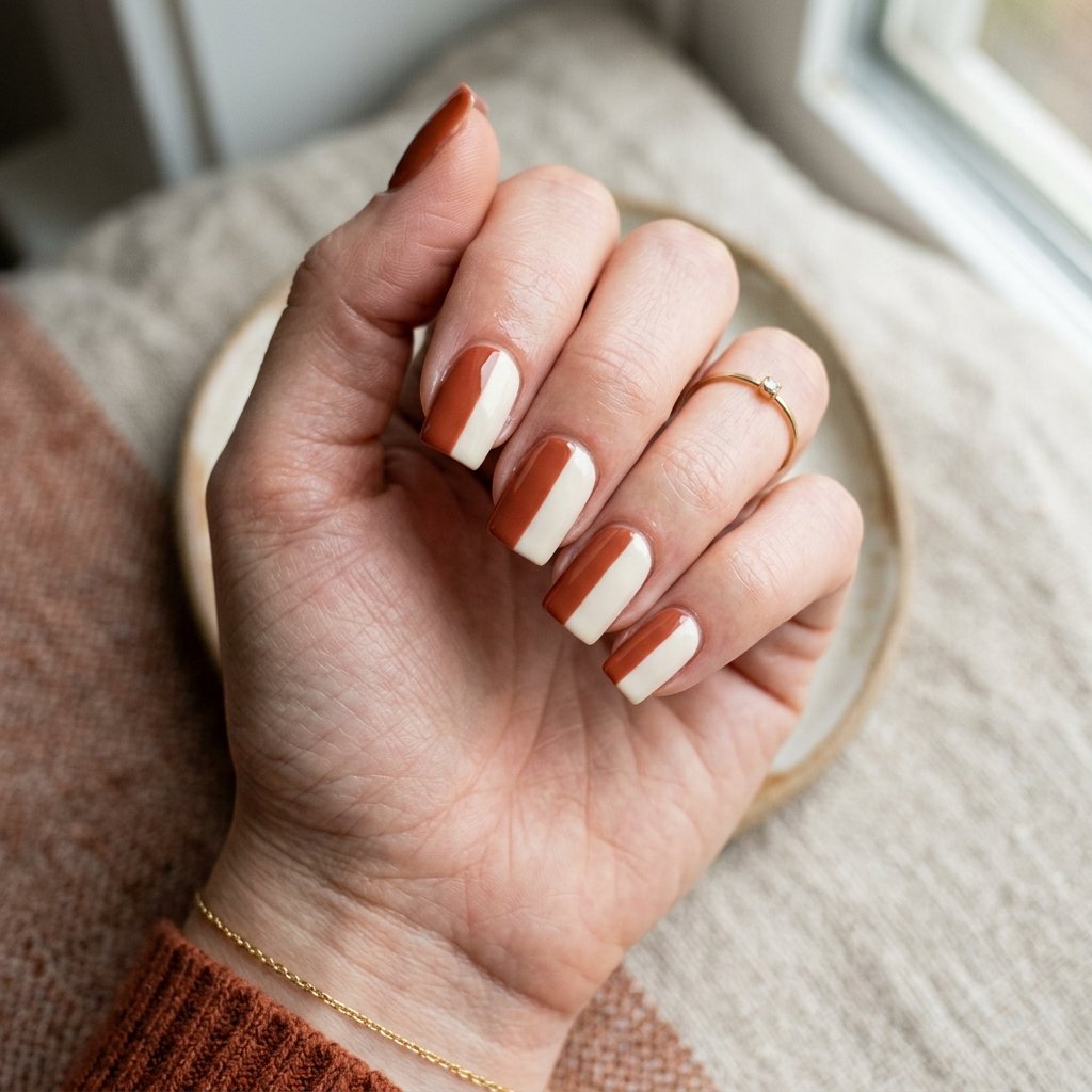 Two Tone Nail Ideas