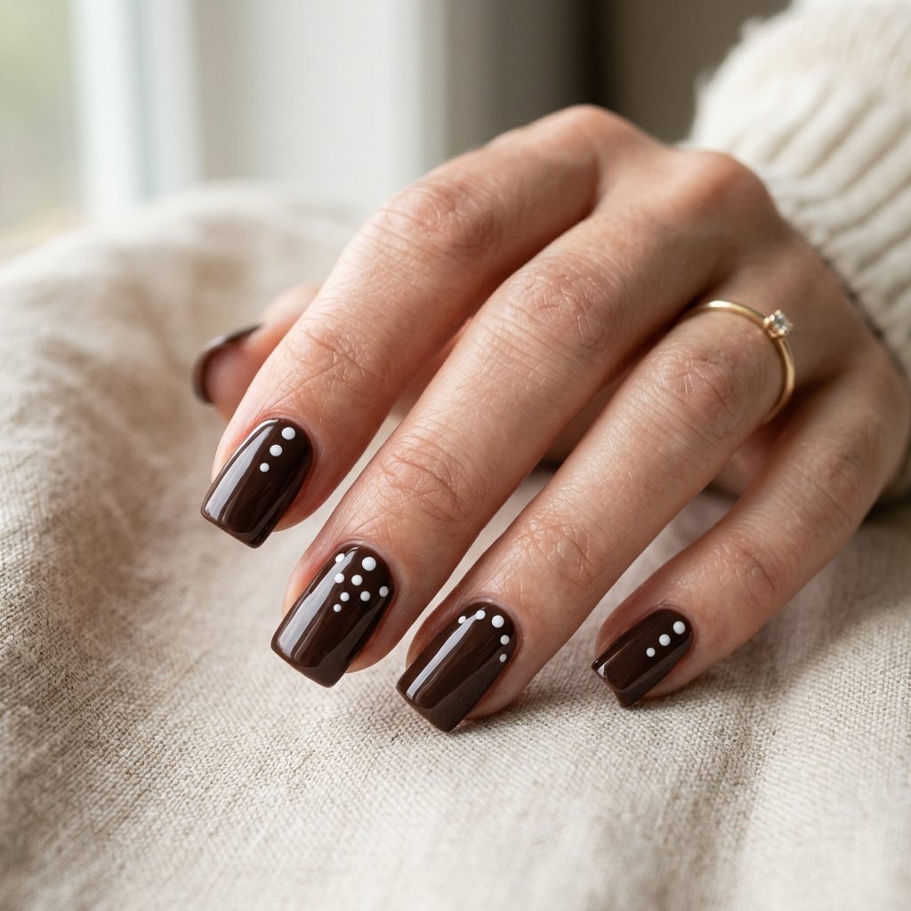 Minimalist Dot Nail Ideas