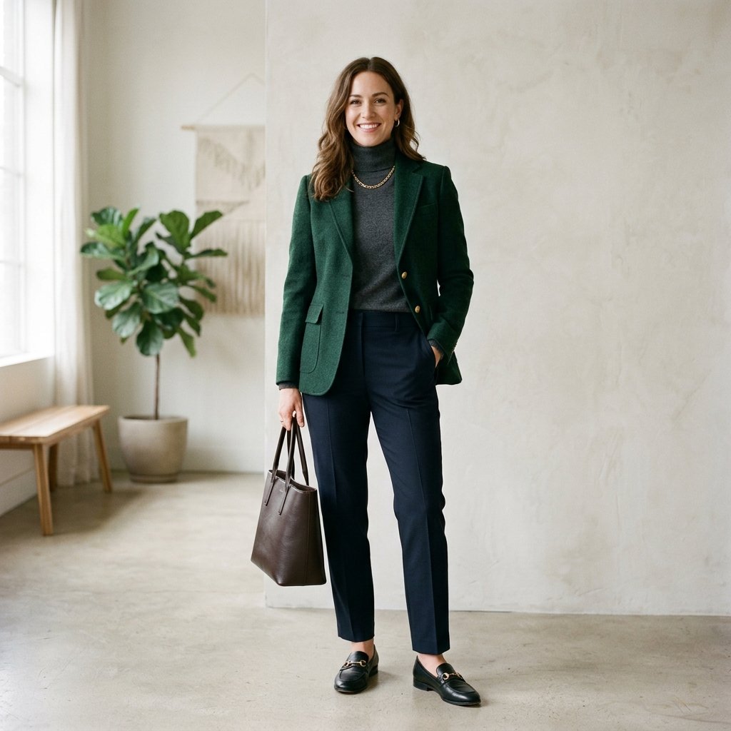 Wool Blazer Outfit Ideas