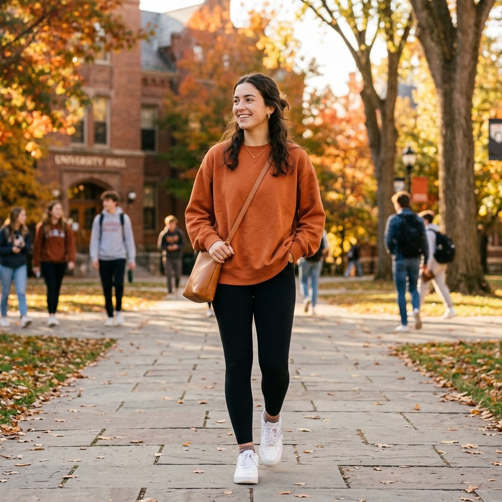 Fall Outfits for School with Leggings Ideas