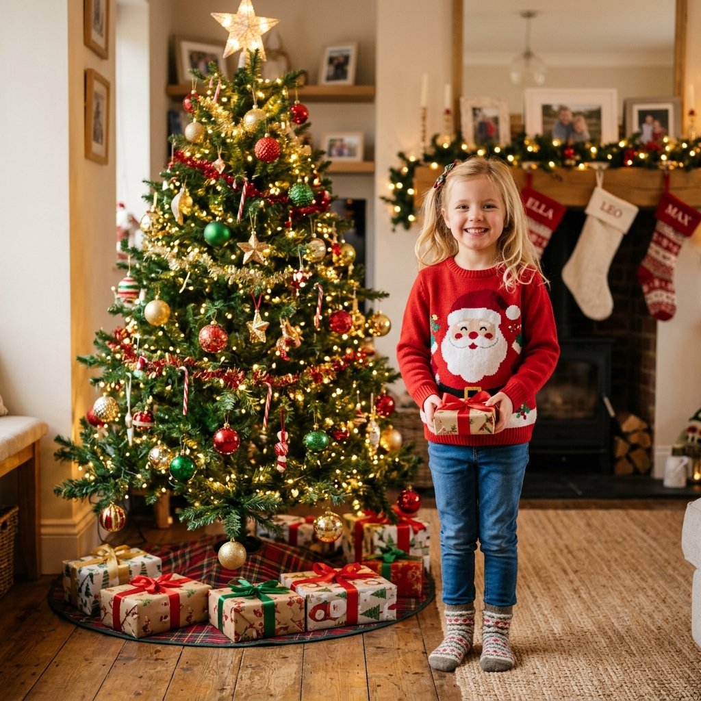 27 Christmas Outfit Ideas You'll Want to Pin & Wear 7 Classic Santa Print Idea