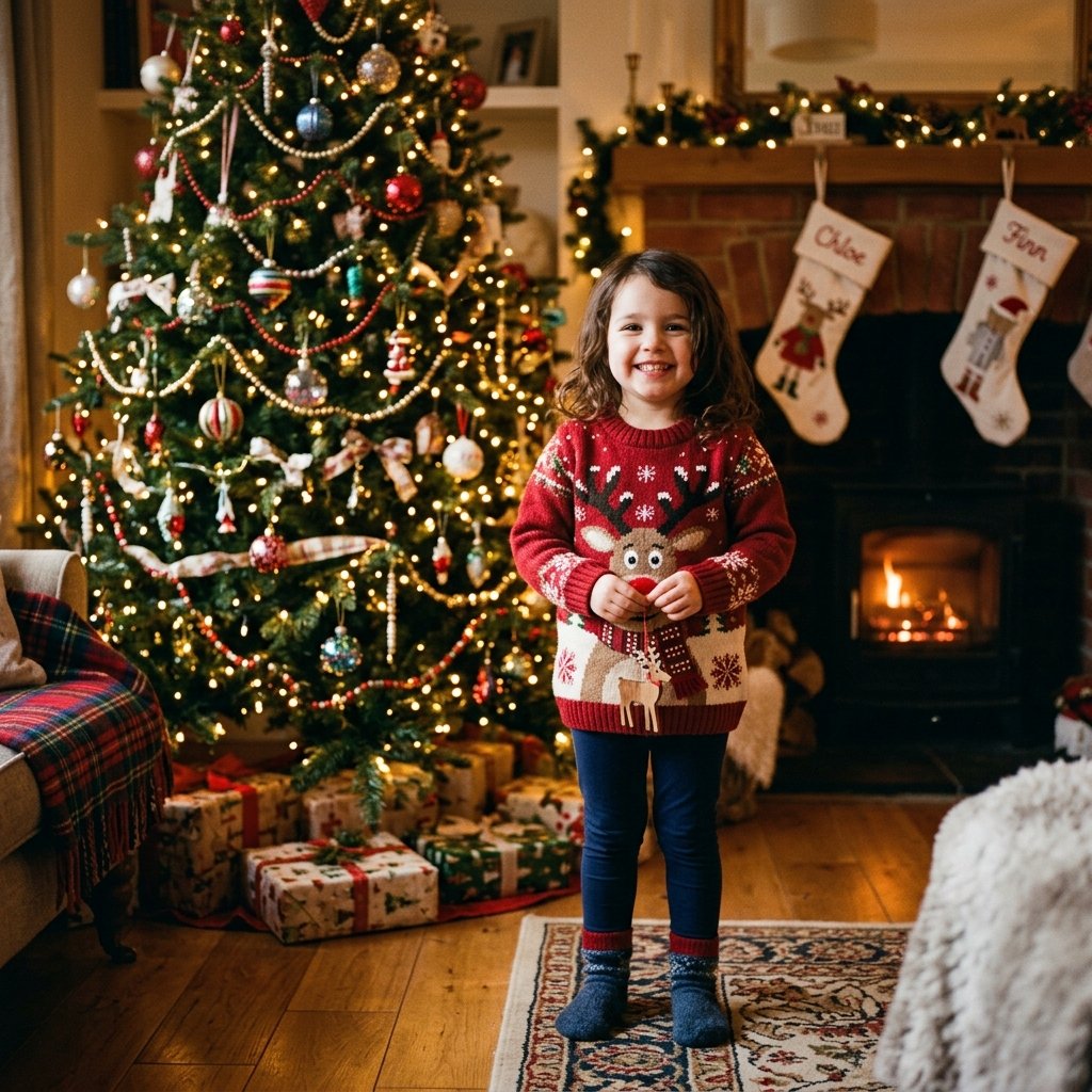 27 Christmas Outfit Ideas You'll Want to Pin & Wear 12 Reindeer Sweater Idea