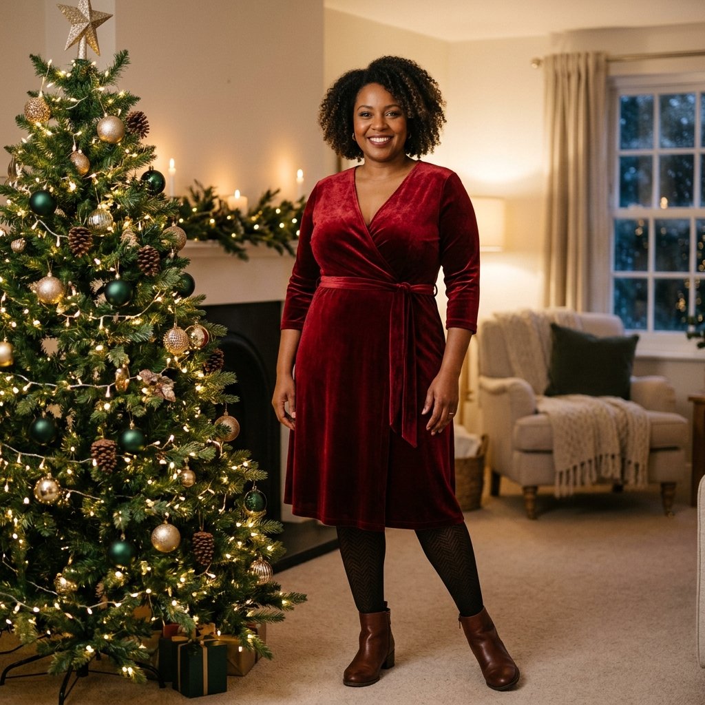 Plus Size Holiday Outfit Idea