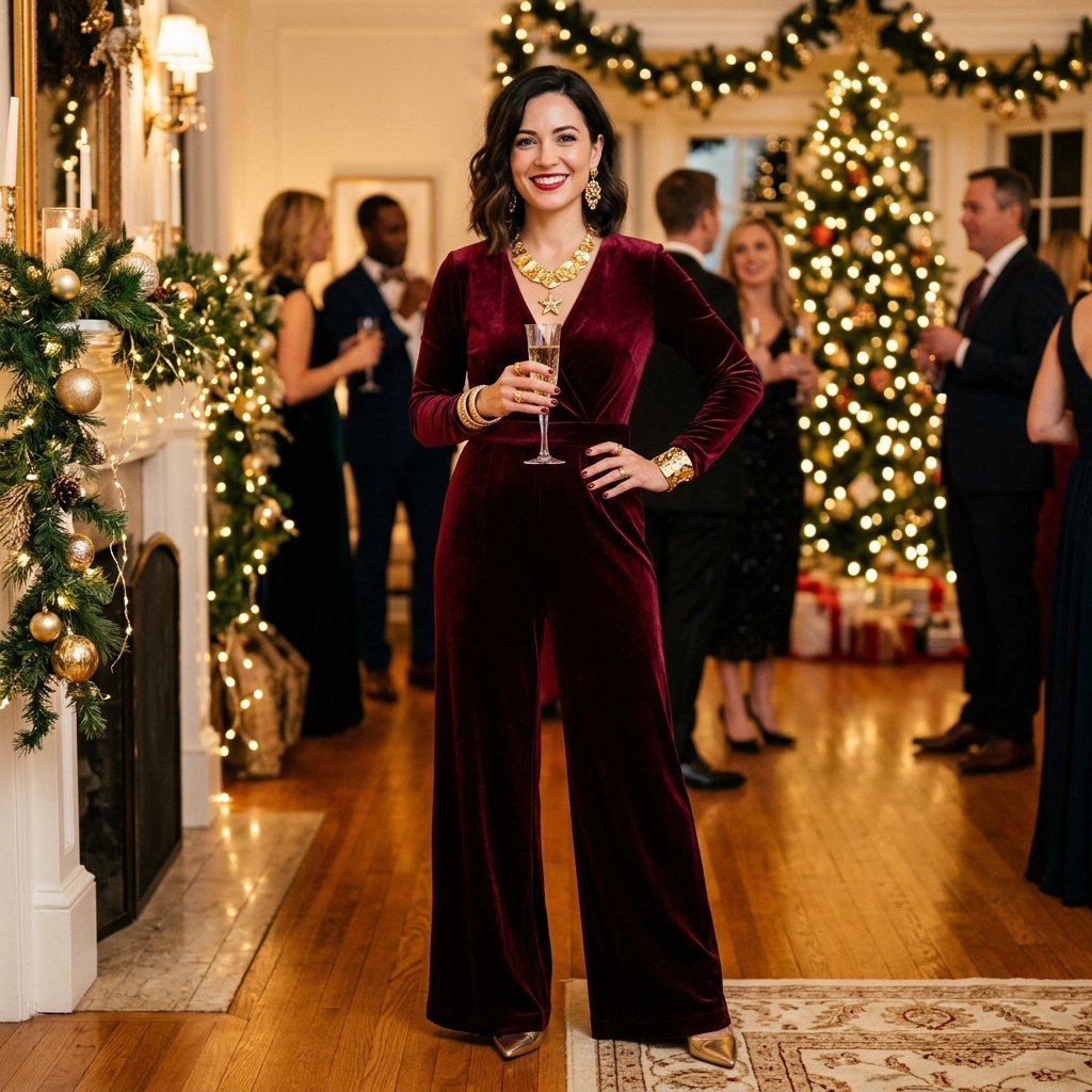 Festive Jumpsuit Idea