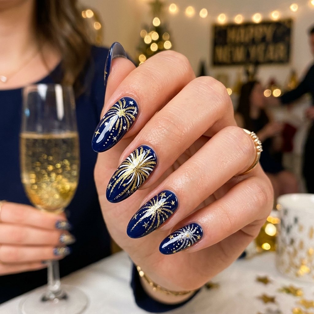 Firework nails Ideas