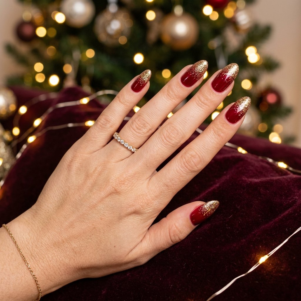 Sparkle Tip Nails Ideas