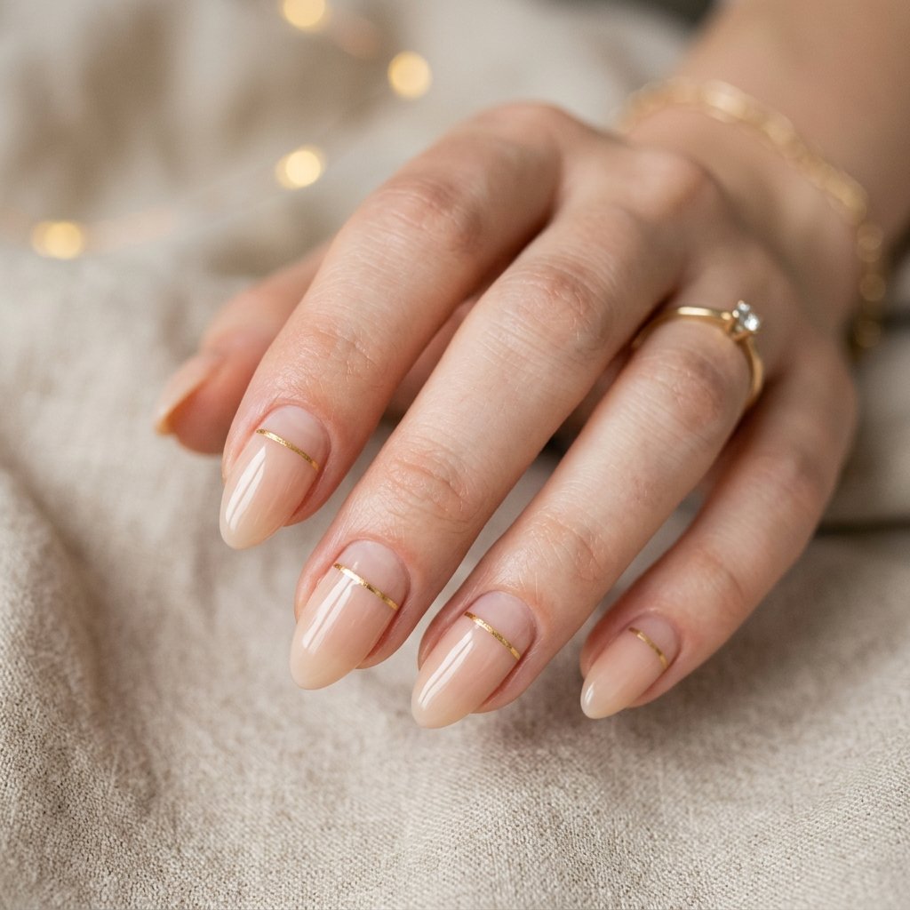 Minimalist New Year Nails Ideas