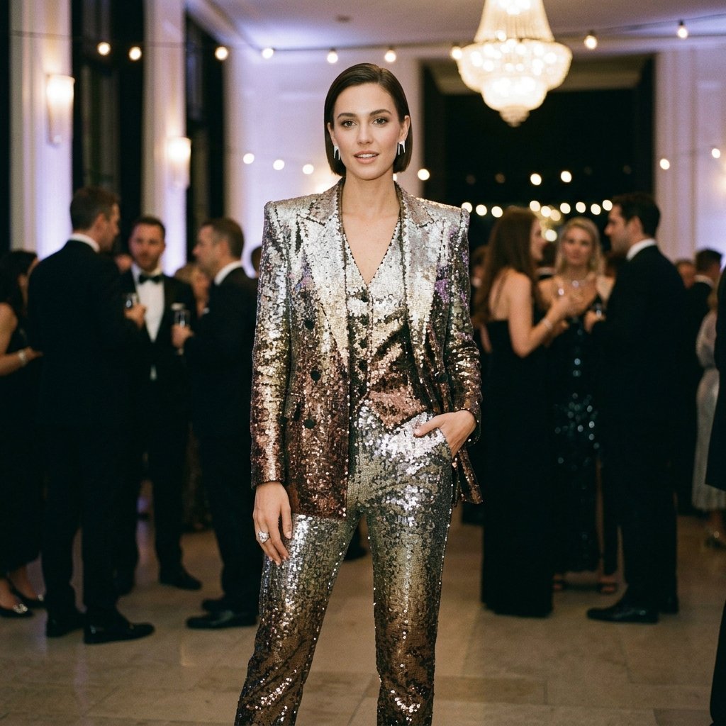 Party Suit Outfit Ideas