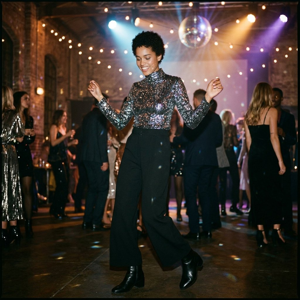 Sparkly Party Outfit Ideas