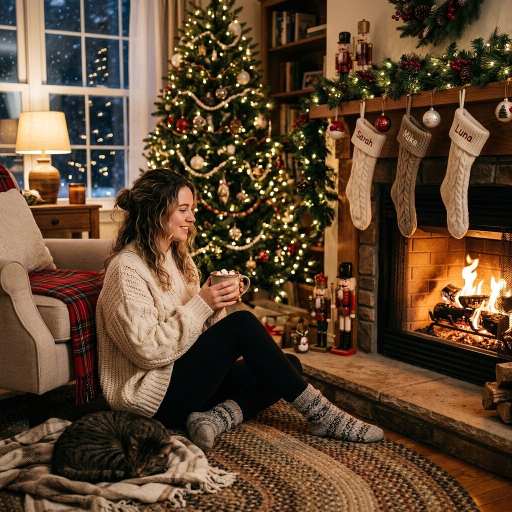 Cozy Oversized Sweater Idea