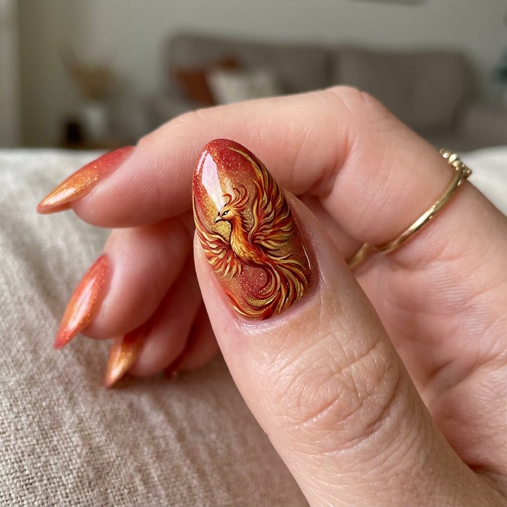 Phoenix Nail Art Ideas