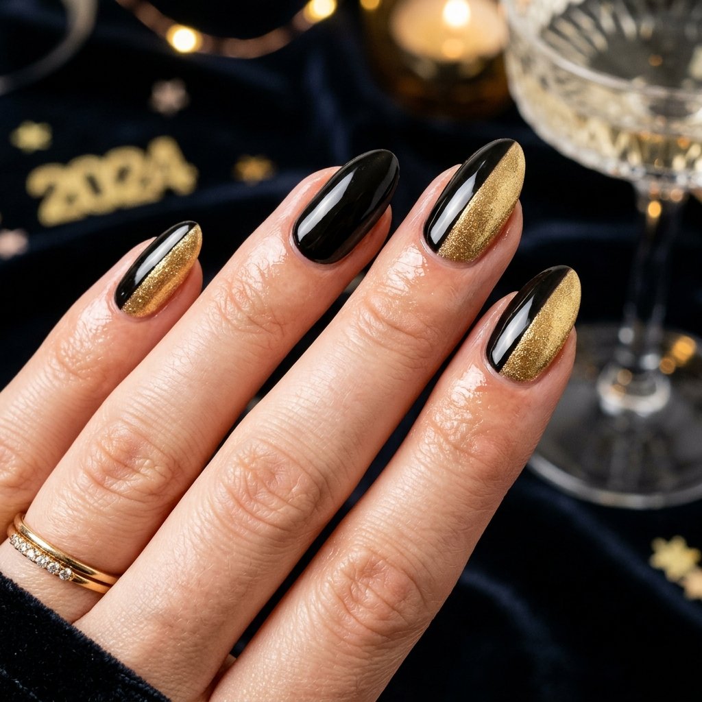 Two-Tone nails Ideas