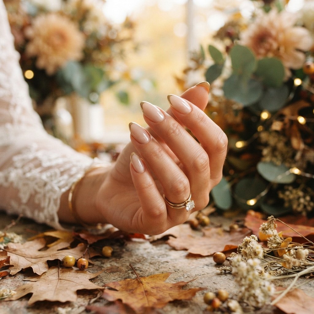 Autumn Wedding Nail Ideas