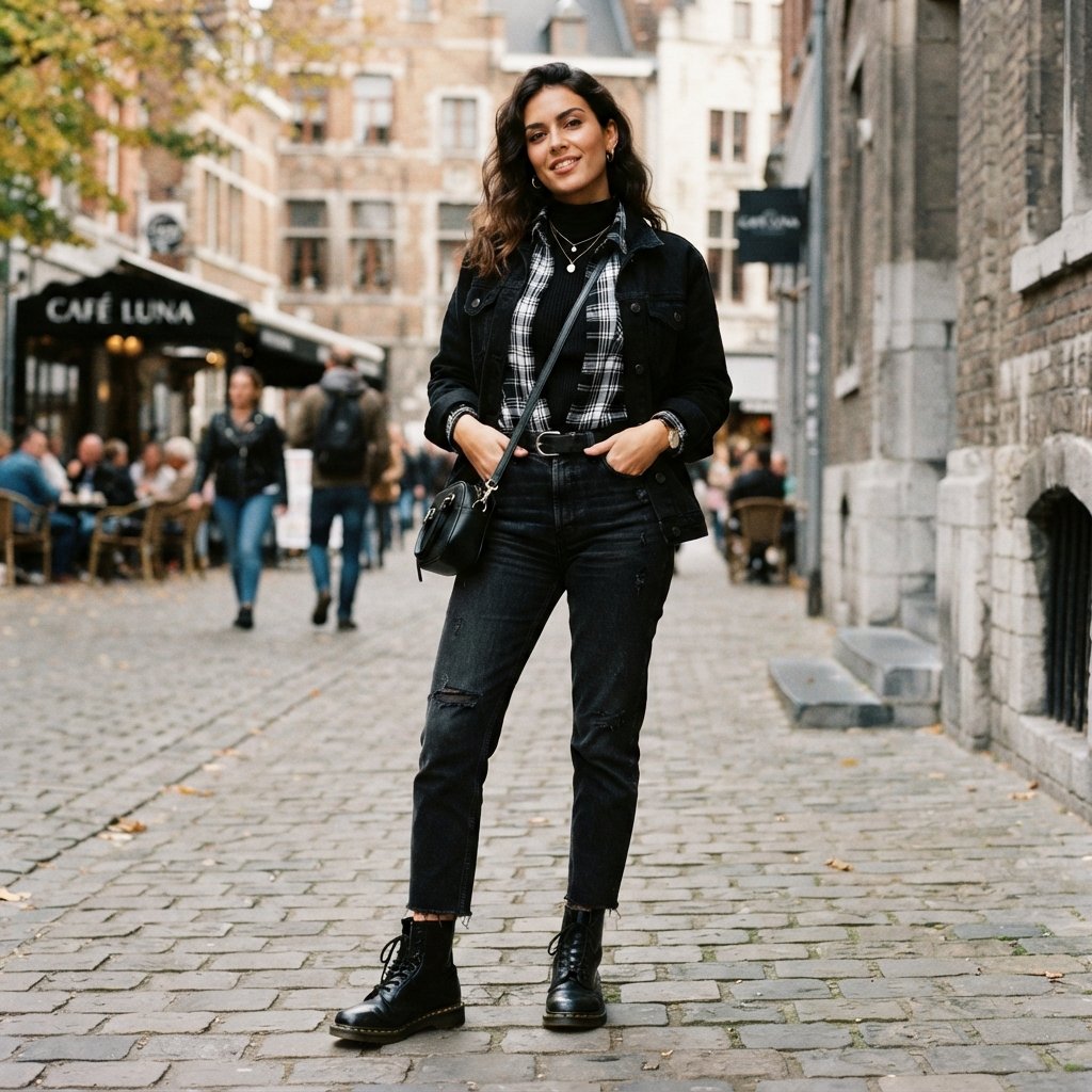 Black Dr Martens Outfit Ideas