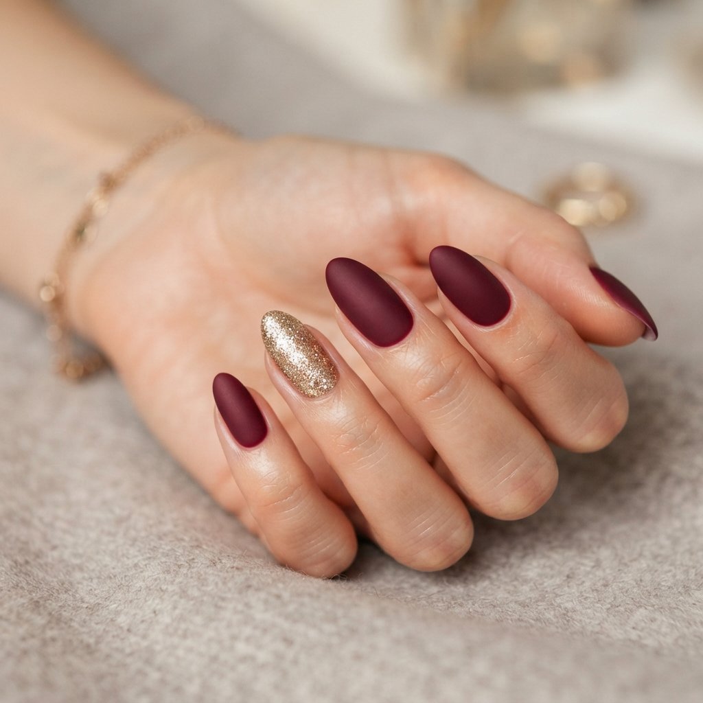 Glitter Accent Nail Ideas