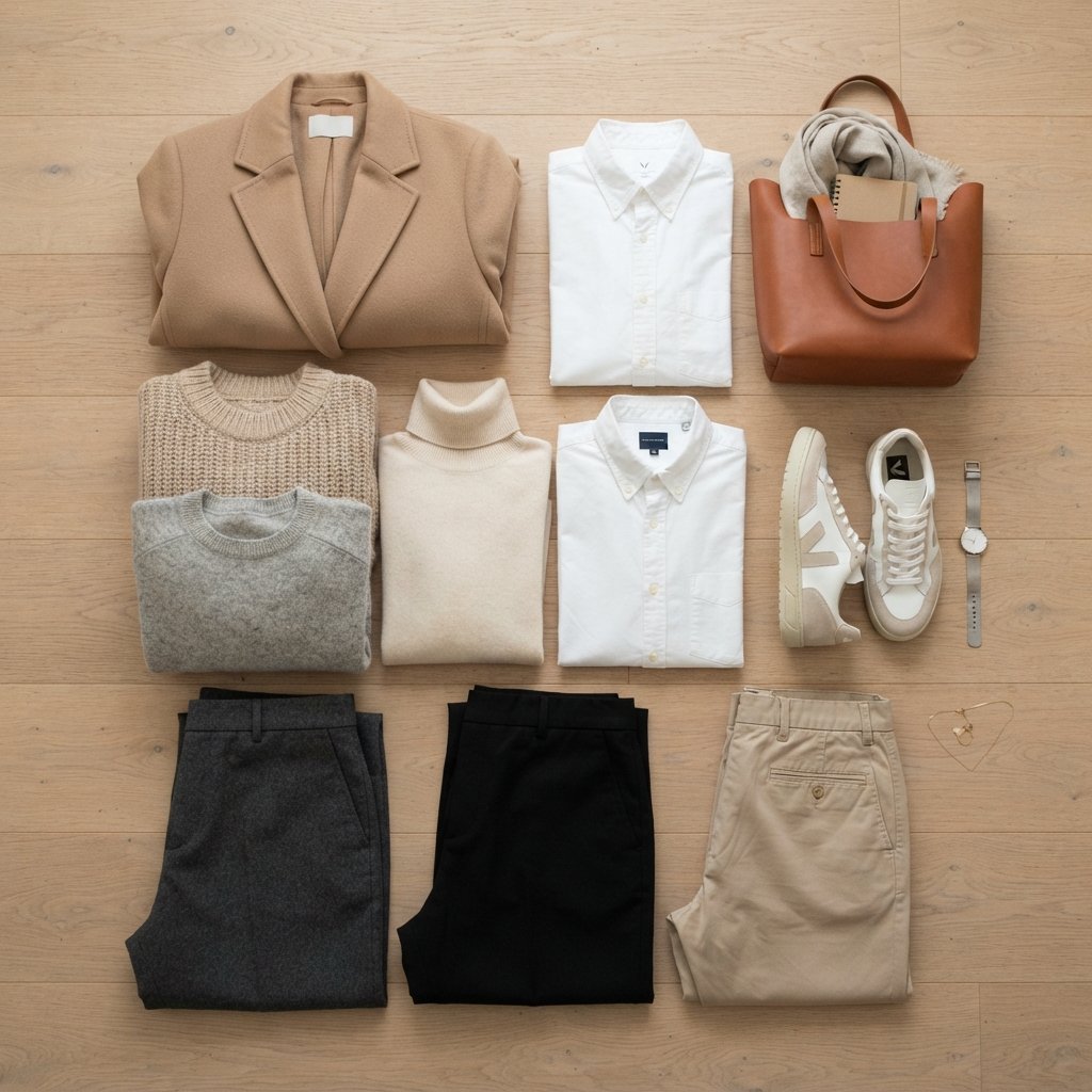 Scandinavian Capsule Wardrobe Outfit Ideas
