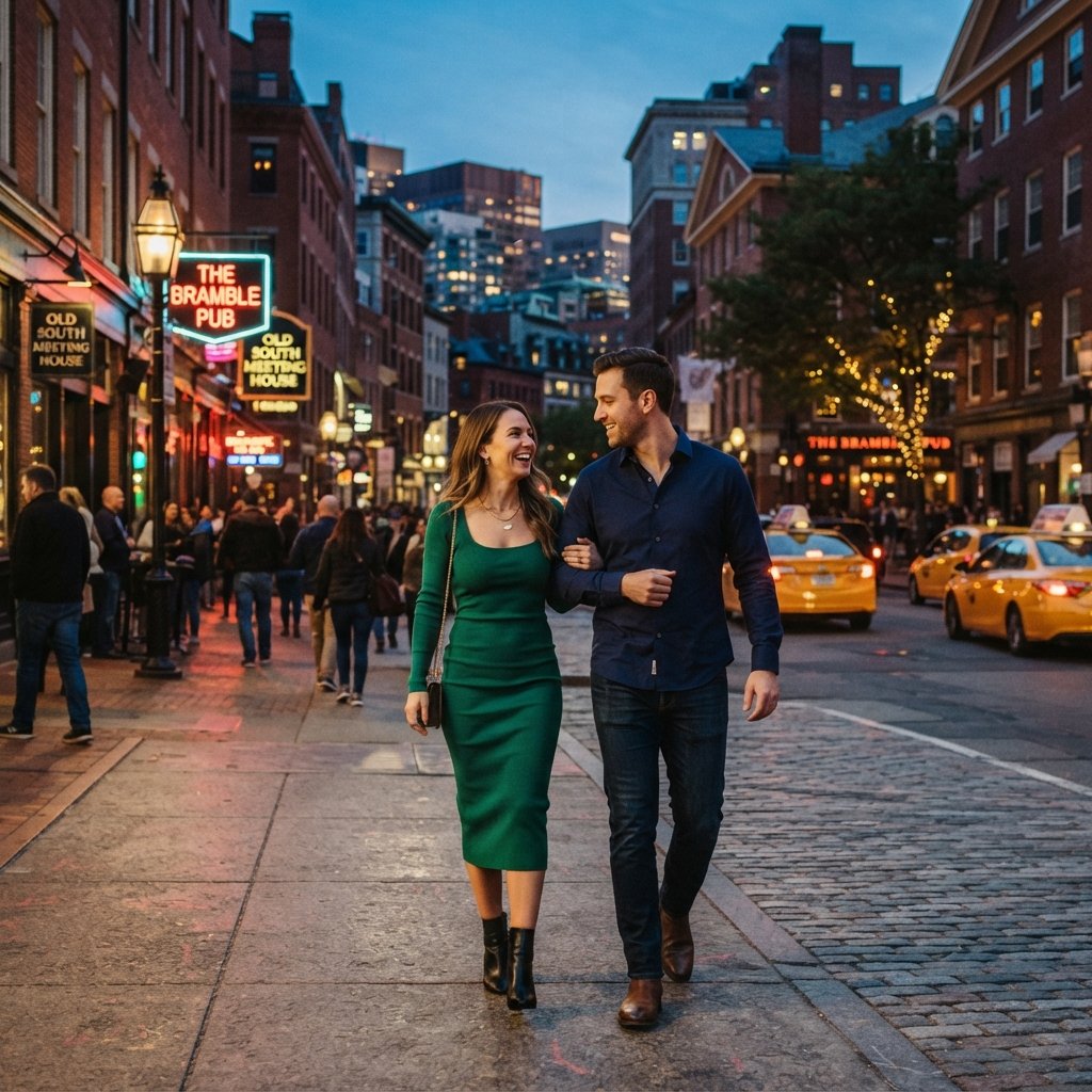 Boston Date Night Outfit Idea